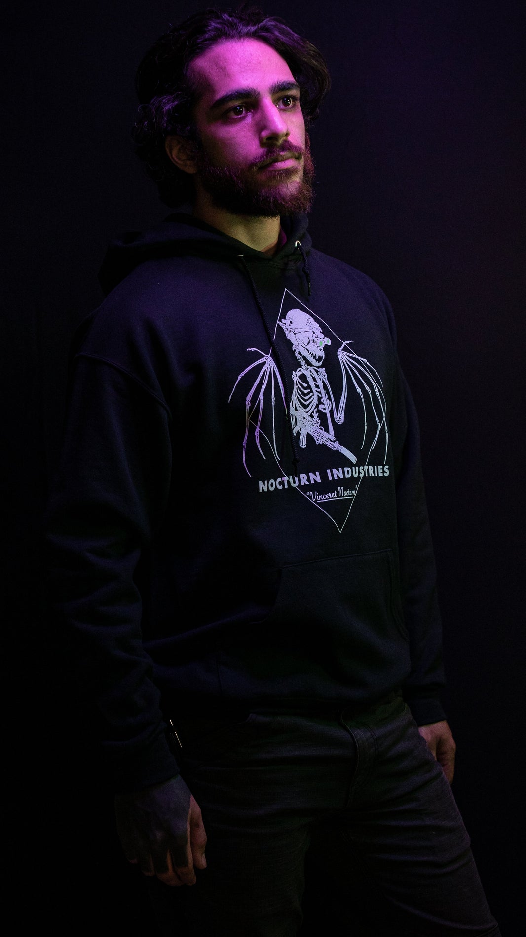 Skeleton Bat Hoodie