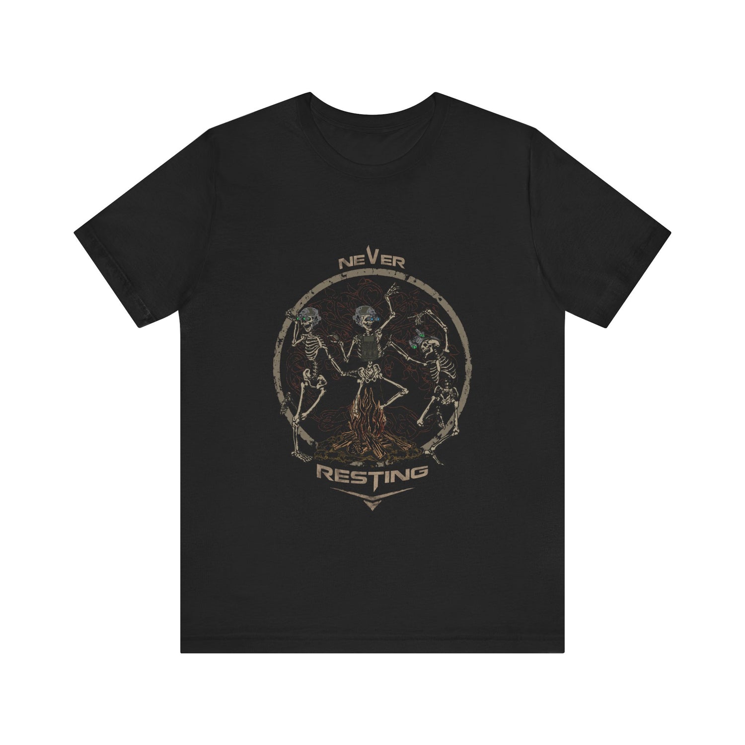 Never Resting Front T-shirt