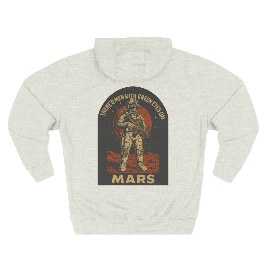 Men on Mars Hoodie Light