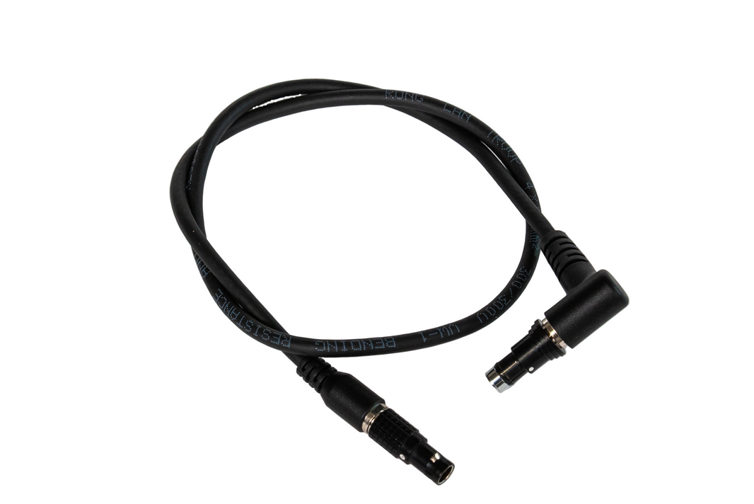 4-pin Fischer to 5-pin LEMO 00b cable