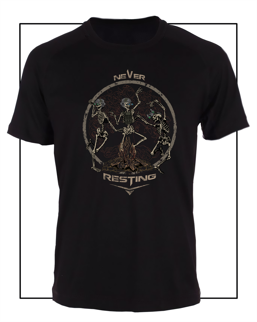 Never Resting Front T-shirt