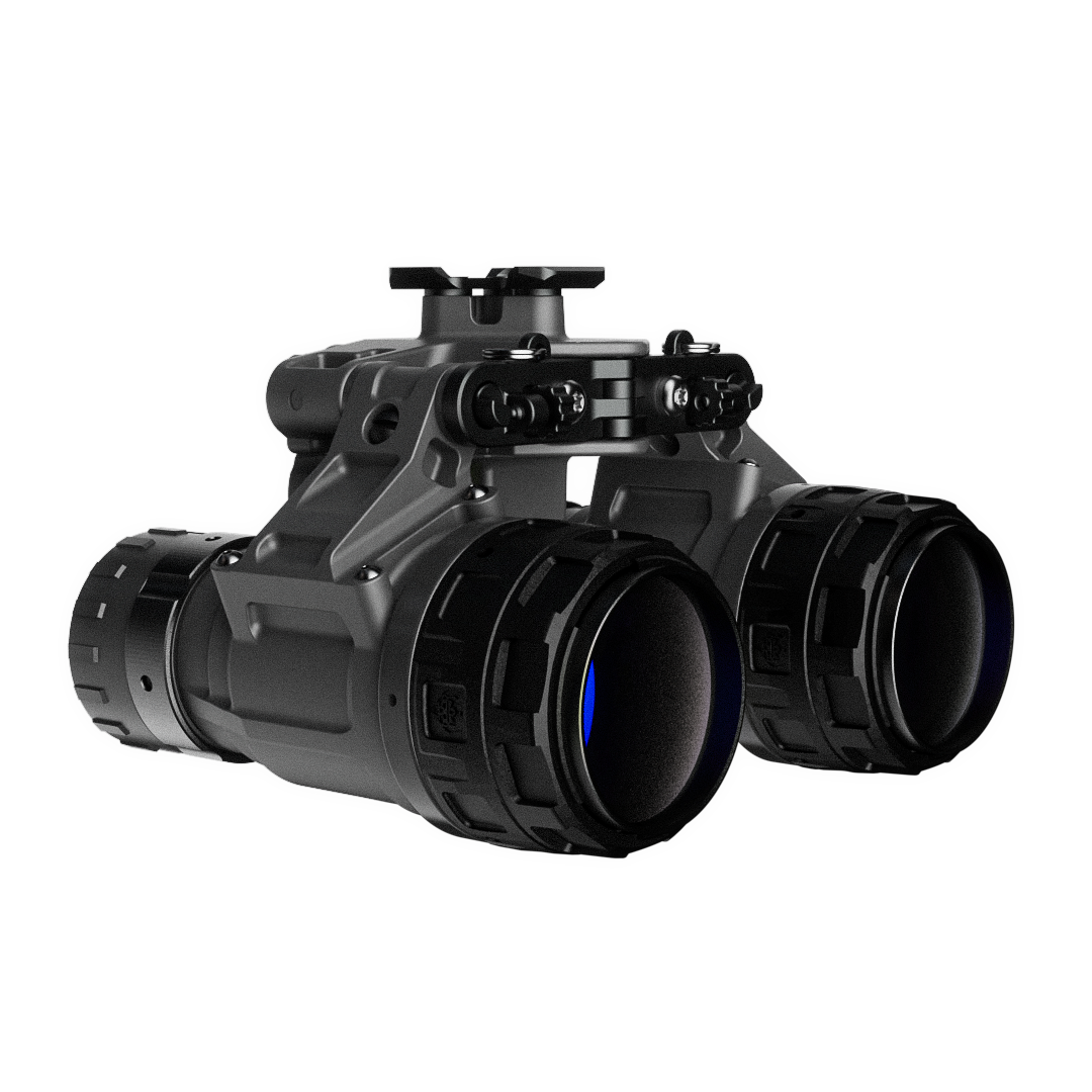 Ultralight Articulating Night Vision Binocular - Single Control Raptor Custom Cerakote