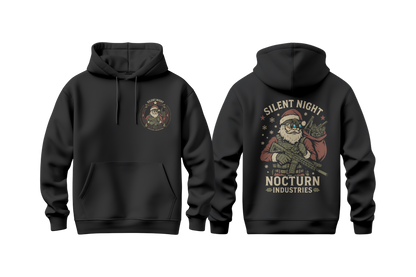 Silent Night Santa Hoodie Nocturn Industries
