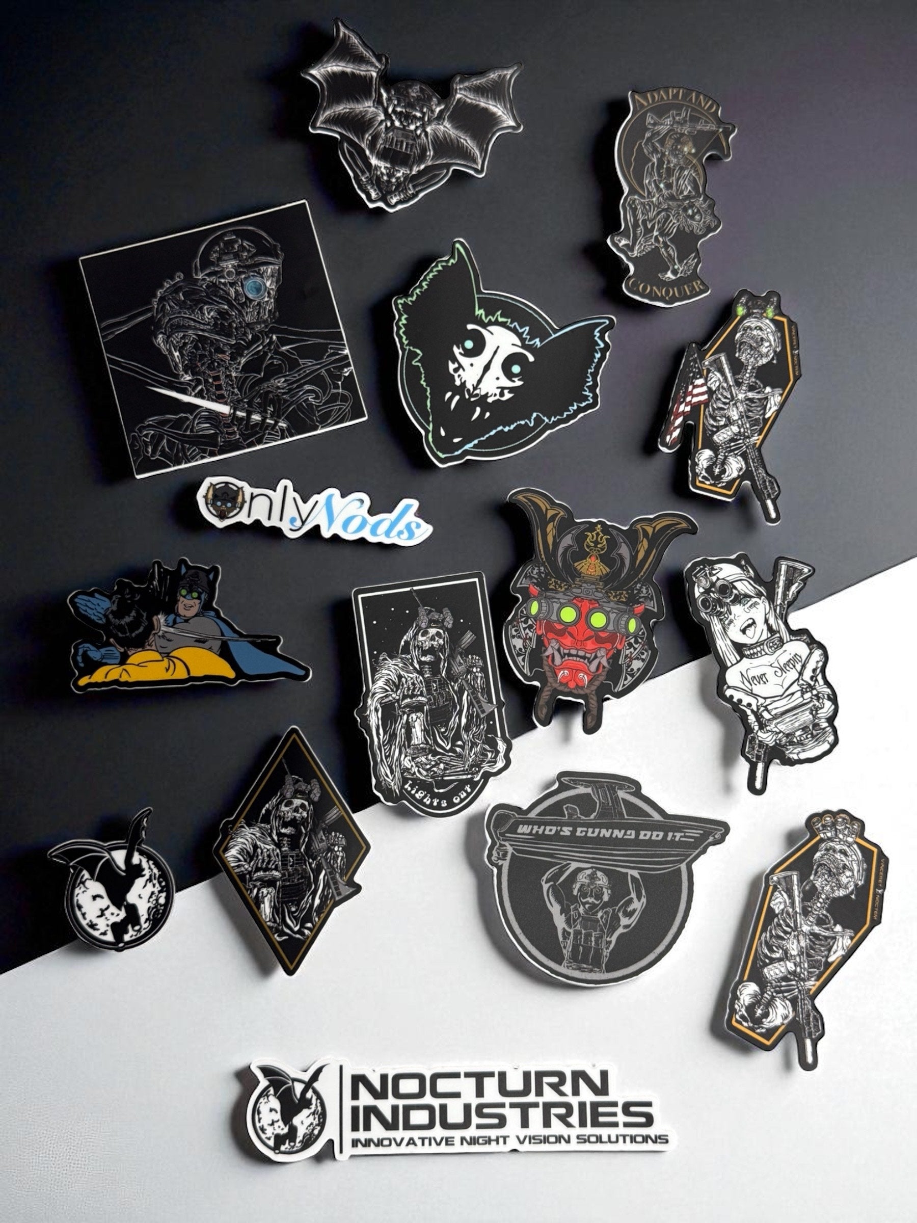 Nocturn Industries Sticker Pack