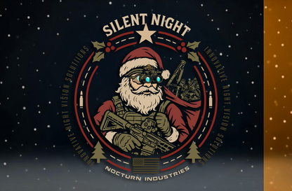 Silent Night Santa Hoodie Nocturn Industries