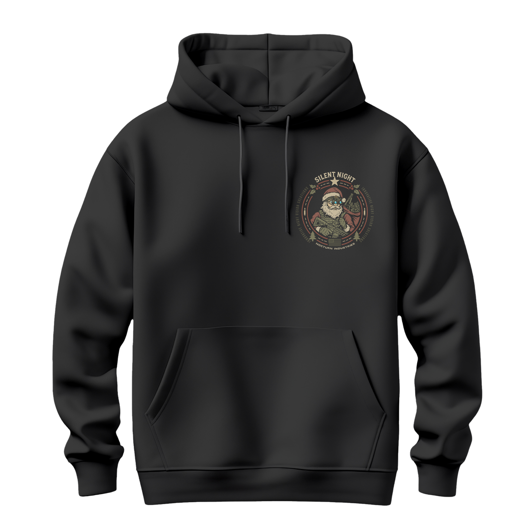 Silent Night Santa Hoodie Nocturn Industries