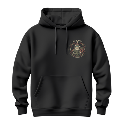 Silent Night Santa Hoodie Nocturn Industries