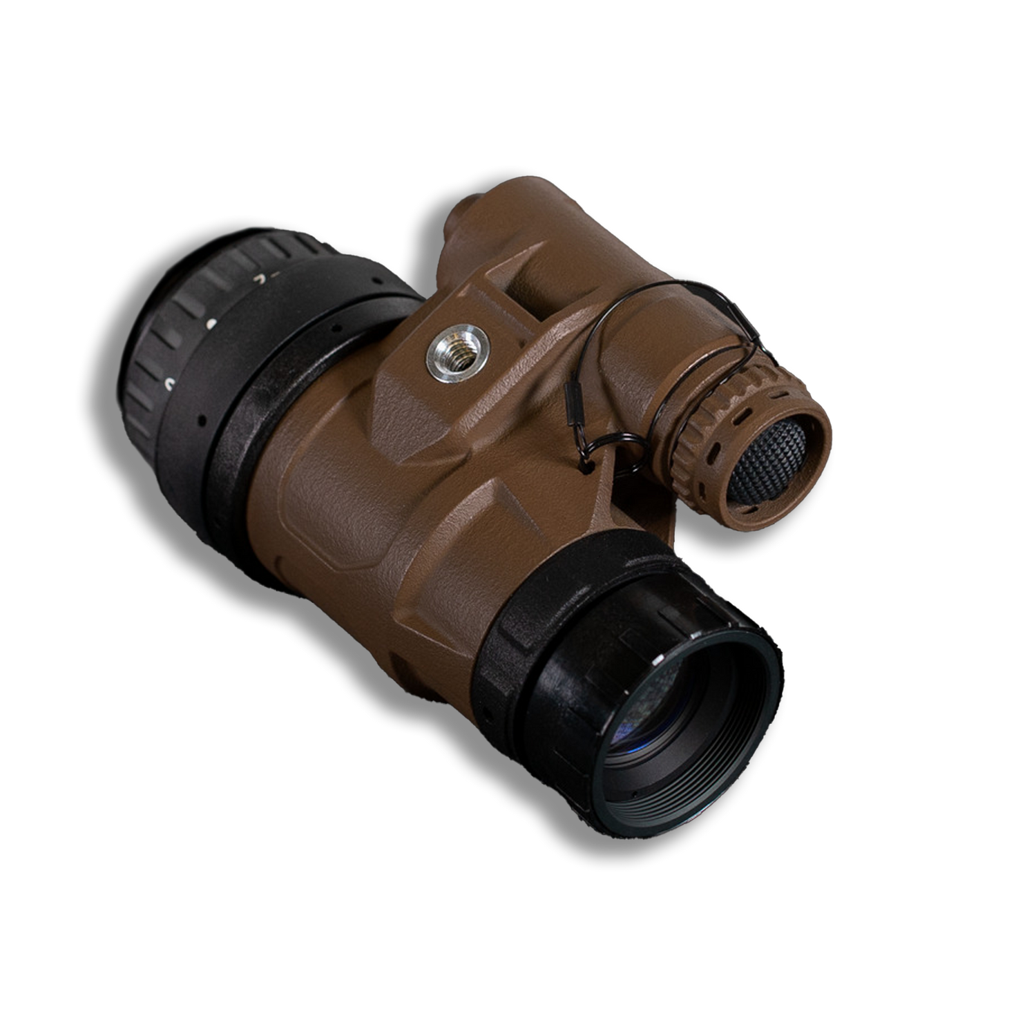 montage d'un dispositif de vision nocturne EX casque balistique Shroud 3.0  Foliage Green - boutique Gunfire