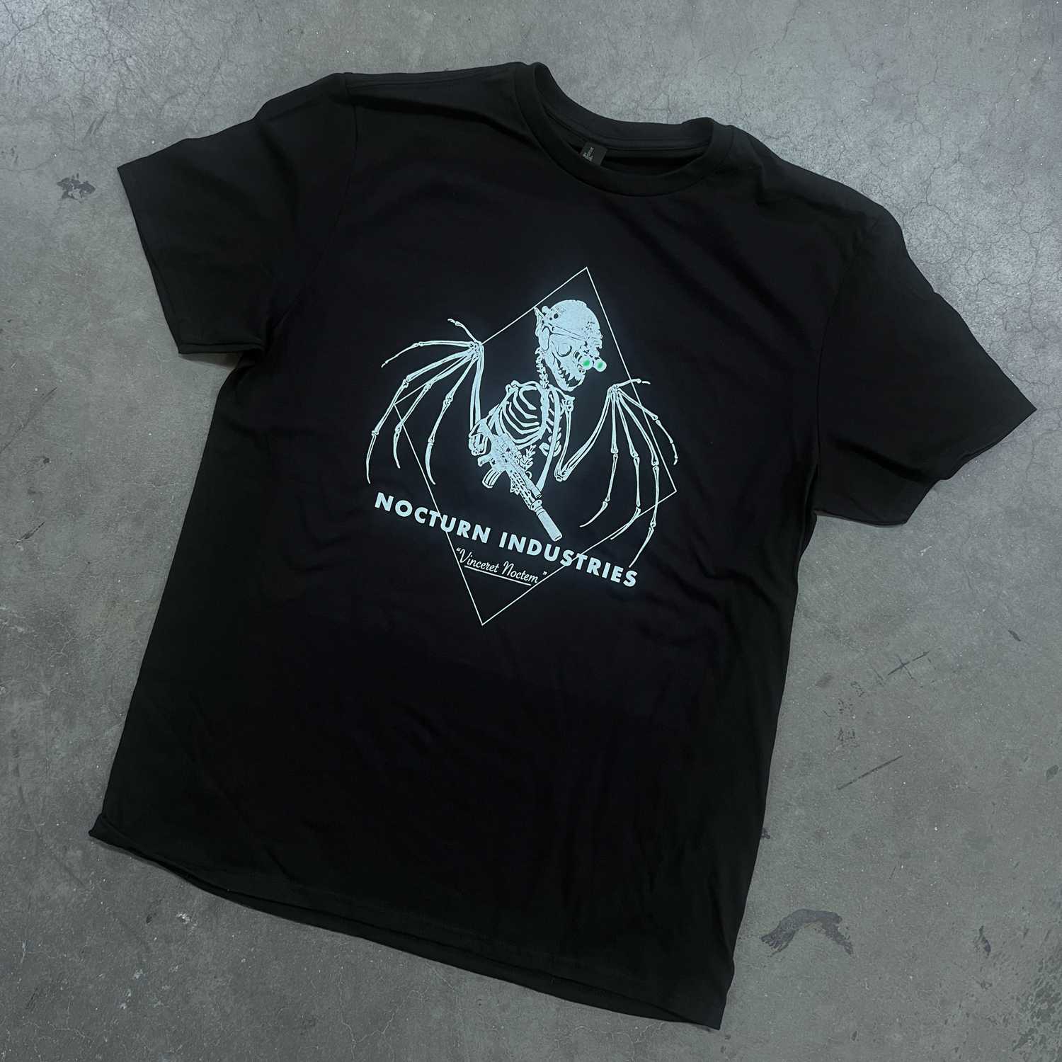 Skeleton Bat T-Shirt